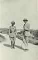 Buralleh (Buralli) Robleh, Sub-Inspector of Police of Zeila, and General Gordon, Governor of British Somaliland, in Zeila (1921).
