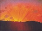 Sunset, Orange Sky, 1910, Kunstmuseum Winterthur