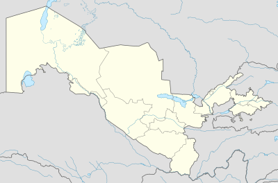 Location map Uzbekistan