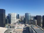 La Défense from the top of the Grande Arche.