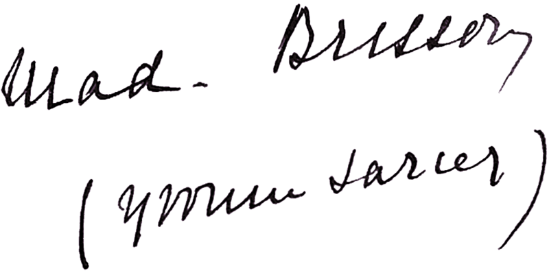 ملف:Signature d'Yvonne Sarcey.png