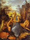 St Jerome in the Wilderness, 1495, oil on panel, National Gallery, لندن