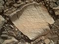 "Lamoose" rock (high silica levels) – viewed by Curiosity (July 11, 2015).