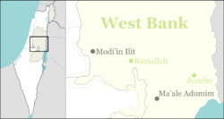 بسجوت is located in وسط الضفة الغربية