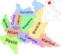 Map of region of Lombardy, Italy, with provinces-en.svg