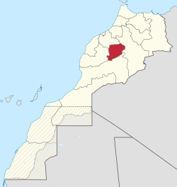 الموقع في المغرب