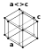 هيدروجين has a hexagonal crystal structure