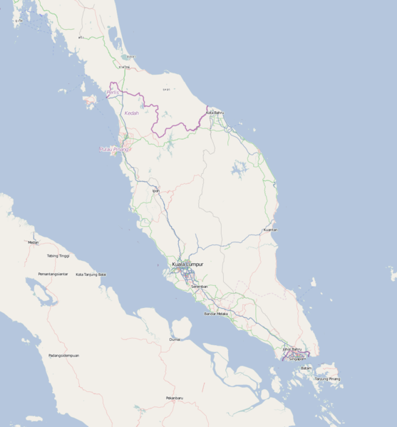 ملف:Location map Malaysia Peninsula.png