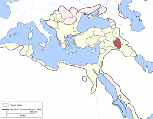 Mosul Eyalet, Ottoman Empire (1609).png