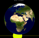 Lunar eclipse from moon-2030Dec09.png