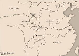 Former Yan in 338 AD