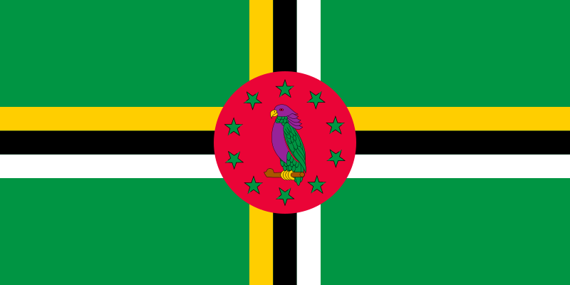 ملف:Flag of Dominica.svg