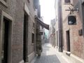 Renovated shikumen lanes in Xintiandi, this tribute to old Shanghai is now a high end restaurant and shopping center.