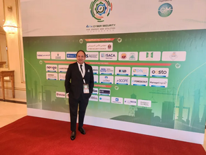 فرانك ملول، الرئيس التنفيذي لمجموعة i24news الإسرائيلية، بالدمام، السعودية سبتمبر 2023