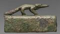Coffin a shrew, bronze. Between 722 and 332 BCE, Late Period. Museo Egizio, Turin (S.18099)