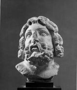 Head of Sarapis, 1st century BCE, 58.79.1 متحف بروكلن
