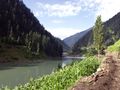 The Jhelum River, one of many rivers of Punjab.