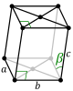 Monoclinic, centered