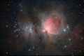 Orion Nebula Complex including M42, M43, Running Man Nebula (NGC 1973, 1975, and 1977) and much of the surrounding nebulosity.