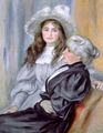 Portrait of Berthe Morisot and daughter Julie Manet, 1894