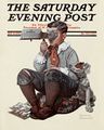 Boy with Stereoscope (1922)