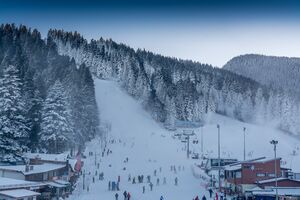 Borovets resort slopes