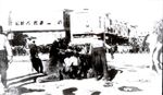 نقل جثث الشهداء لرميها في ساحة المرجة.