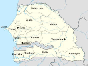 Regions of Senegal