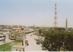 الساحة الرئيسية في رأس العين