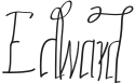 توقيع إدوارد السادس Edward VI