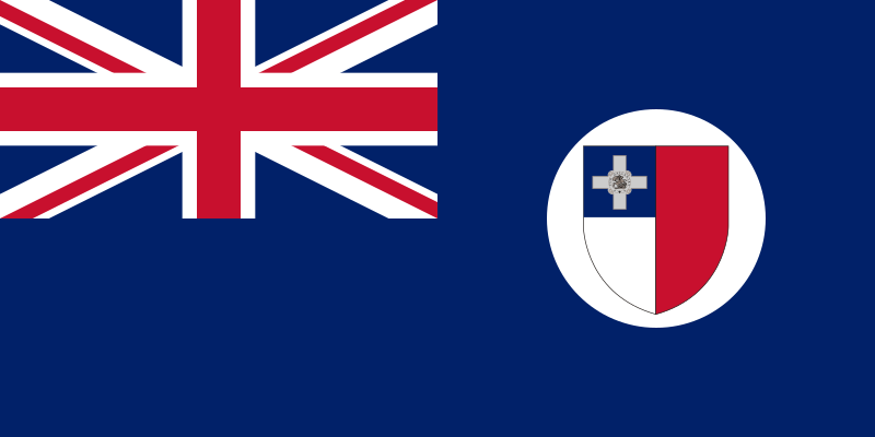 ملف:Flag of Malta (1943–1964).svg