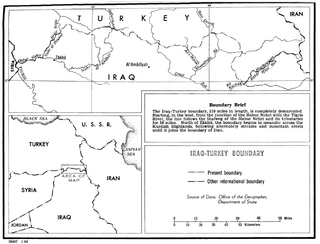 Iraq Turkey border map.png