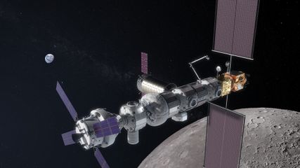 Lunar Gateway concept art