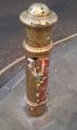 Bollard in the style of Fulfillment by Gustav Klimt