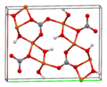 Unit cell of malachite