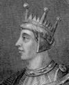 Imaginary line engraving of Edred made by un unknown engraver after an unknown artist