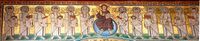 Poreč - Basílica Eufrasiana - Detall mosaics.JPG