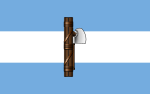 Flag of Fascist Party of Argentina.svg