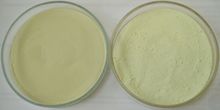 left: ZnS, right: aluminate