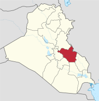 محافظة واسطموقع