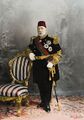 Portrait of Sultan Mehmed V in Imperial Ottoman naval uniform.