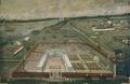 Factory in Hugli-Chuchura, Dutch Bengal. Hendrik van Schuylenburgh, 1665.