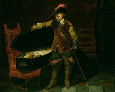 Cromwell and Charles I, 1831, Musée des Beaux-Arts de Nîmes