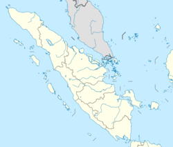 Palembang is located in سومطرة