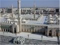 صورة القبة الخضراء ومآذن المسجد النبوي