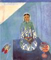 زهراء في الردهة, 1912, oil on canvas, 116 x 100 cm., متحف پوشكين للفنون الجميلة، موسكو، روسيا