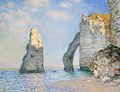 The Cliffs at Etretat, 1885, Clark Art Institute, Williamstown, مساتشوستس