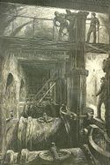 "إغلاق الكروتون"، من Harper's Weekly (November 12, 1881)