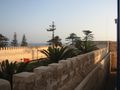 The ramparts from the المدينة.