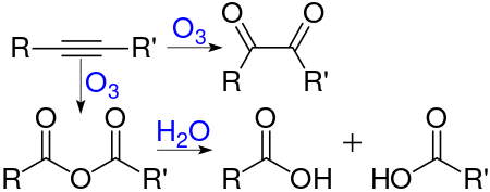 Ozonolysis-alkyne.svg